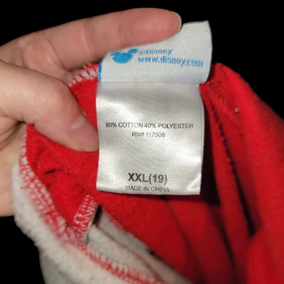 🎉HP🎉Grey and Red mickey mouse and friends hoodie - Picture 7 of 7